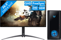 Acer Predator Orion 3000 655 I7148GS + Acer Predator X27Ubmiipruzx - thumbnail