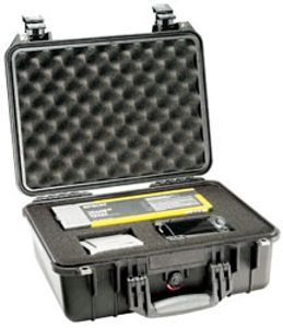 Peli 1450 Protector Case Zwart Koffer met plukschuim