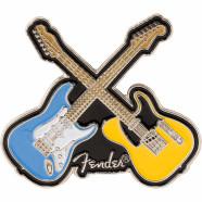 Fender Crossed Guitars pin