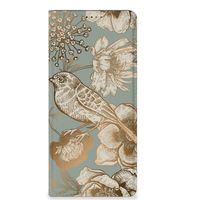 Smart Cover voor OPPO X6 Pro Vintage Bird Flowers