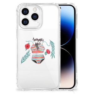 iPhone 14 Pro Stevig Bumper Hoesje Boho Summer