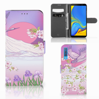 Samsung Galaxy A7 (2018) Telefoonhoesje met Pasjes Bird Flying