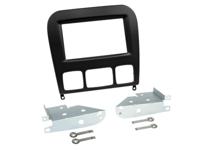 2-DIN Paneel Mercedes Benz S-Klasse (W220) 1998-2005 Kleur: Zwart
