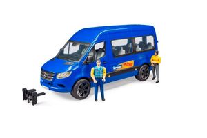 Bruder mercedes sprinter met bestuurder en passagier 02670