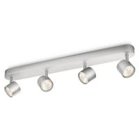 Philips Dimbare LED Star plafond-/wandspot, 4x - thumbnail