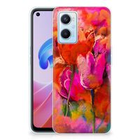 Hoesje maken OPPO A96 | OPPO A76 Tulips - thumbnail