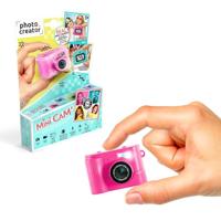 Canal Toys – Photo Creator – Mini Cam' Digitale Camera en Video – Compact - Met Sleutelhanger en 1 GB SD-kaart inbegrepen – CLK 061, Roze