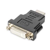 Digitus DB-330505-000-S HDMI-kabel DVI / HDMI Adapter HDMI-A-stekker, DVI-D 24+1-polige bus, DVI-I 24+5-polige bus Zwart