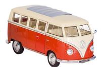 Welly Metalen Volkswagen Bus T1: Rood 13,5 cm