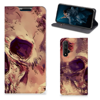 Mobiel BookCase Honor 20 | Huawei Nova 5T Skullhead