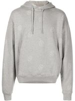 Martine Rose hoodie à logo imprimé - Gris - thumbnail