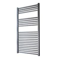 Radiator Sanicare Snode Met Wifi 111,8 x 45 cm Gunmetal Met Thermostaat Zwart Sanicare - thumbnail