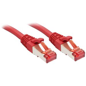 LINDY 47733 RJ45 Netwerkkabel, patchkabel CAT 6 S/FTP 1.50 m Rood 1 stuk(s)