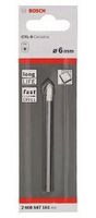 Bosch Accessories Bosch 2608587161 Glas- en keramiekboren 6 mm Gezamenlijke lengte 80 mm Cilinderschacht 1 stuk(s) - thumbnail