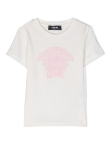 Versace Kids t-shirt en coton à motif Medusa Head - Blanc