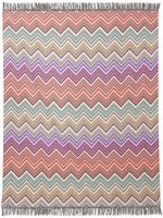 Missoni Home couverture Perseo à motif zig-zag - Noir