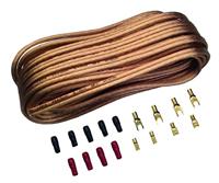 Sinuslive 2X 4,0mm² luidsprekerkabel 10m met aansluitstekker