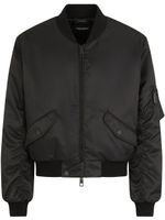 Dolce & Gabbana veste bomber à logo - Noir