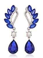 Water Laten vallen Kristal oorbellen