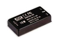 Mean Well SKA15A-12 DC/DC-converter 15 W Aantal uitgangen: 1 x Inhoud 1 stuk(s) - thumbnail