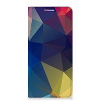 Motorola Moto G60s Stand Case Polygon Dark