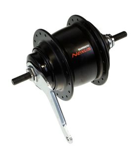 Shimano Nexus 8 naaf remnaaf 32 gaats zwart kaal