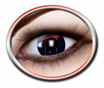 contactlenzen Black Slash (poly-)hema rood