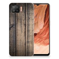 OPPO A73 4G Bumper Hoesje Steigerhout