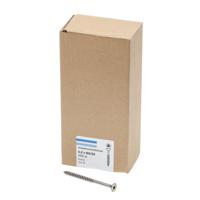 Spaanplaatschroef roestvaststaal A2 platkop torx-25 6.0X80/50 deeldraad (100)