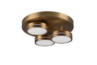 Trio Koperen led plafondlamp Franklin 626510304 - thumbnail