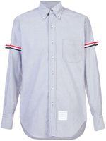 Thom Browne chemise classique à détails rayés - Bleu