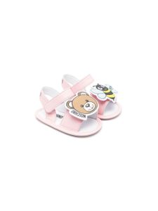 Moschino Kids sandales Teddy Bear & Bee - Rose