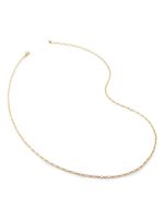 Monica Vinader collier Woven Chain en vermeil 18ct - Or - thumbnail