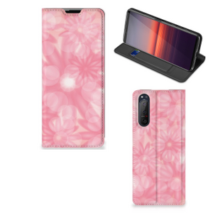 Sony Xperia 5 II Smart Cover Spring Flowers