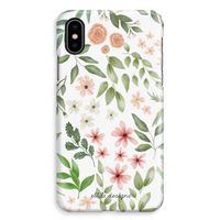 Botanical sweet flower heaven: iPhone XS Max Volledig Geprint Hoesje - thumbnail