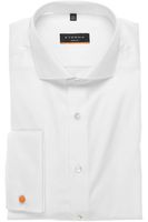 ETERNA Cover Shirt Slim Fit Gala shirt wit, Effen - thumbnail