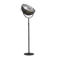 Masterlight Vloerlamp Industria 180 gunmetal met zilver 1105-30-37 - thumbnail