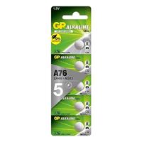 GP Battery Batterijen AG13 knoopcel LR 44 Alkaline-Mangaan 110 mAh 1,5 V 5 St., 05076AC5