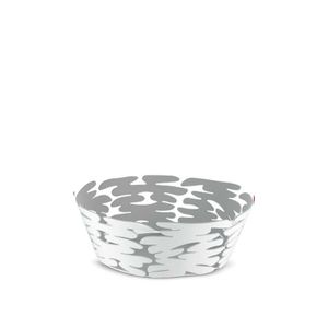 Alessi Barket Schaal wit RVS 18 cm