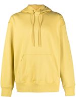 Y-3 hoodie en coton biologique à logo imprimé - Jaune