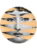 Fornasetti assiette imprimée - Noir