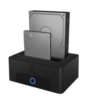 ICY BOX IB-1232CL-U3 USB 3.2 Gen 1 (3.1 Gen 1) Type-A Zwart