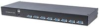 intellinet 507776 modulaire 8-poorts KVM-Switch met VGA-interface zwart