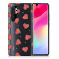 Xiaomi Mi Note 10 Lite TPU bumper Hearts - thumbnail