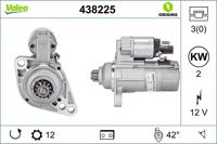 Startmotor / Starter NEW ORIGINAL PART VALEO, Spanning (Volt)12V, u.a. für Seat, VW, Skoda, Audi - thumbnail