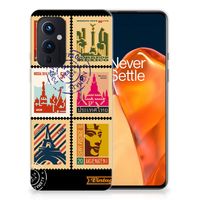 OnePlus 9 Siliconen Back Cover Postzegels - thumbnail