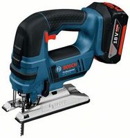 Bosch Blauw GST 18 V-li B accu decoupeerzaag | 4.0Ah Li-Ion in L-Boxx - 06015A6102