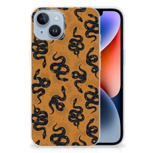 TPU Hoesje voor Apple iPhone 14 Snakes