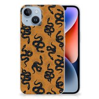 TPU Hoesje voor Apple iPhone 14 Snakes