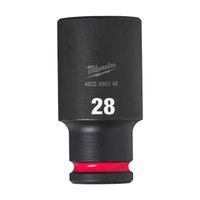 Milwaukee Accessoires SHOCKWAVE Krachtdop 1/2" lang 28 mm | 1 stuk - 4932480346 - thumbnail